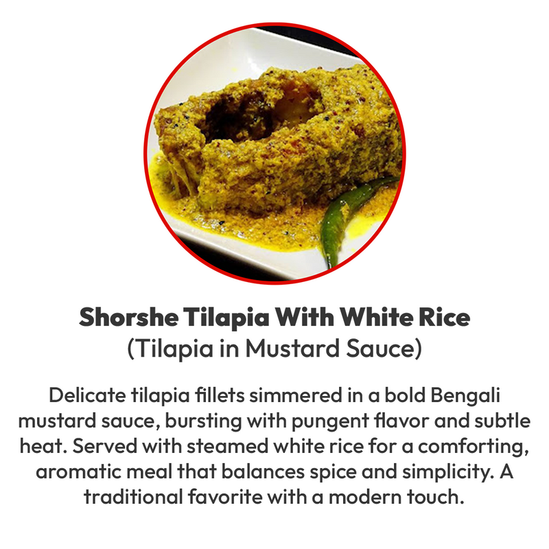 Authentic Homemade Bengali Meal Service in Los Angeles|7 MIX & MATCH MEAL PLAN