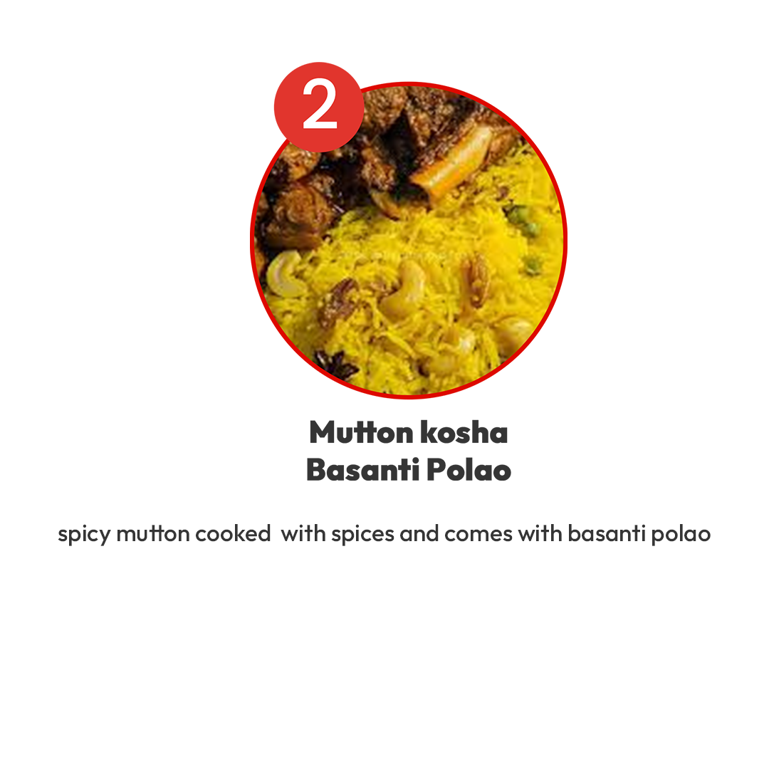 Authentic Homemade Bengali Meal Service in Los Angeles|5 MIX & MATCH MEAL PLAN