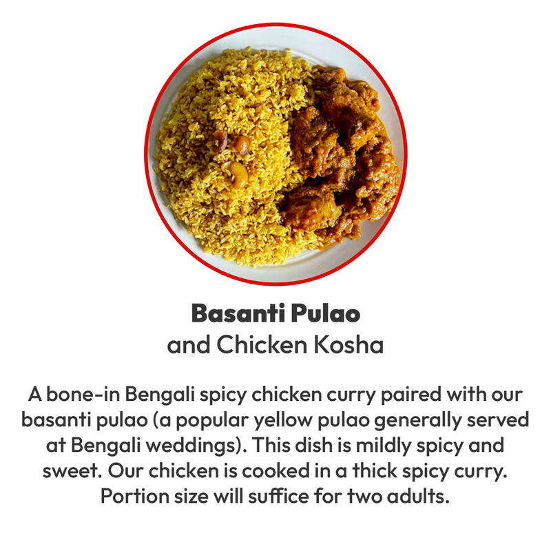 Authentic Homemade Bengali Meal Service in Los Angeles|7 MIX & MATCH MEAL PLAN