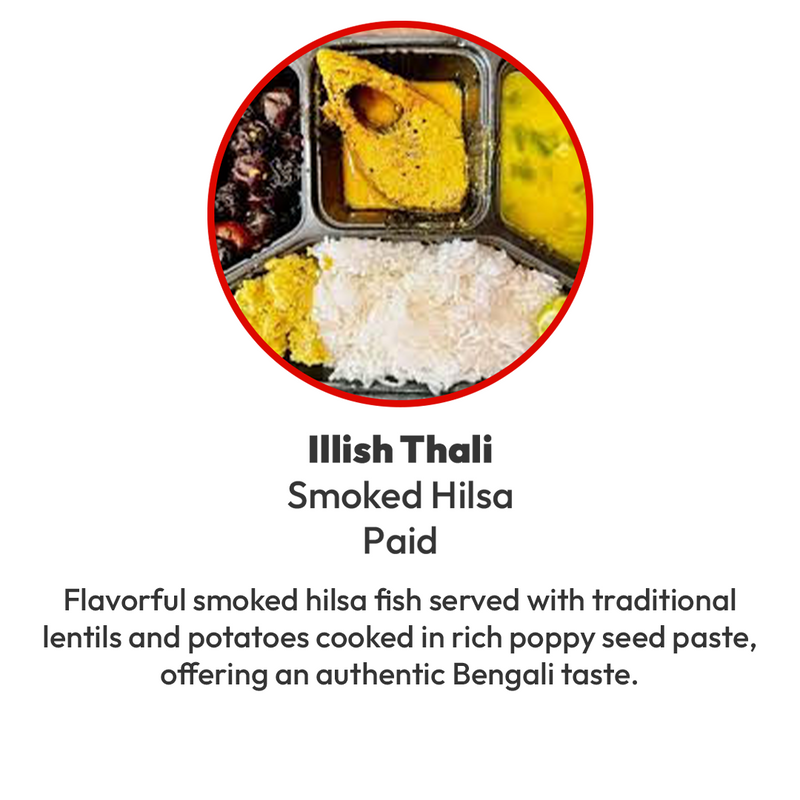 Authentic Homemade Bengali Meal Service in Los Angeles|7 MIX & MATCH MEAL PLAN