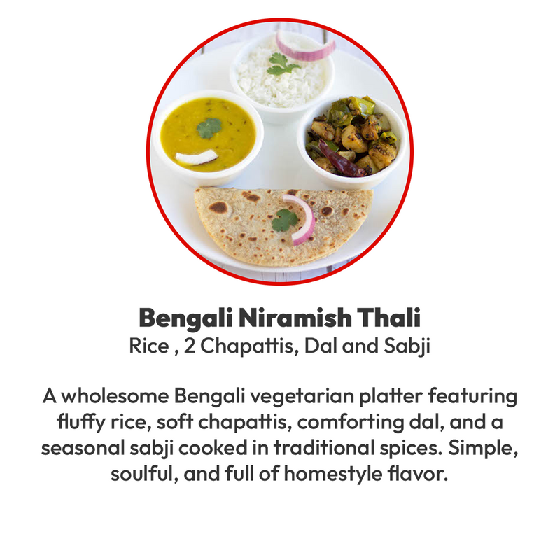 Authentic Homemade Bengali Meal Service in Los Angeles|7 MIX & MATCH MEAL PLAN